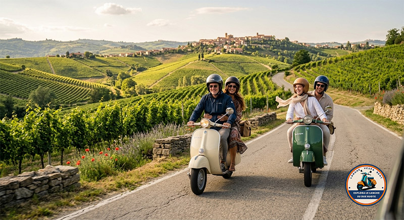 Tour Vespa Langhe